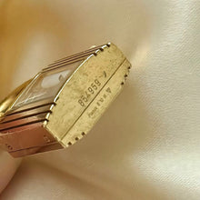Load image into Gallery viewer, VINTAGE HERMES YELLOW LEATHER WATCH
