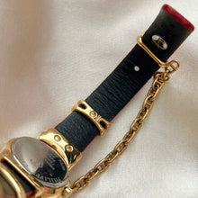 Load image into Gallery viewer, VINTAGE PHILIPPE CHARRIOL RED LEATHER WATCH
