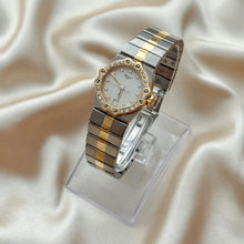 Load image into Gallery viewer, VINTAGE CHOPARD 18K SOLID GOLD &amp; DIAMONDS TWO-TONED WATCH
