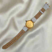 Load image into Gallery viewer, VINTAGE CARTIER WHITE LEATHER WATCH
