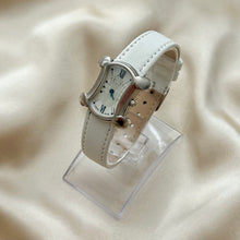 Load image into Gallery viewer, VINTAGE CELINE WHITE LEATHER WATCH
