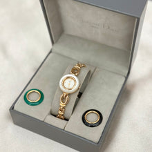 Load image into Gallery viewer, VINTAGE DIOR INTERCHANGEABLE BEZEL WATCH
