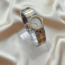 Load image into Gallery viewer, VINTAGE CHOPARD 18K SOLID GOLD &amp; DIAMONDS TWO-TONED WATCH
