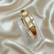 Load image into Gallery viewer, VINTAGE GUCCI MOTHER-OF-PEARL DAINTY WATCH
