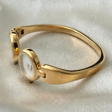 Load image into Gallery viewer, VINTAGE FENDI MOTHER-OF-PEARL CUFF WATCH
