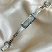 Load image into Gallery viewer, VINTAGE GUCCI DAINTY SILVER WATCH
