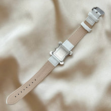 Load image into Gallery viewer, VINTAGE CELINE WHITE LEATHER WATCH
