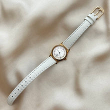 Load image into Gallery viewer, VINTAGE CELINE WHITE LEATHER WATCH
