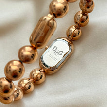 Load image into Gallery viewer, VINTAGE DOLCE &amp; GABANNA ROSE GOLD WATCH
