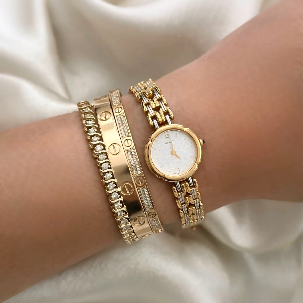 VINTAGE CITIZEN TWO-TONED WATCH