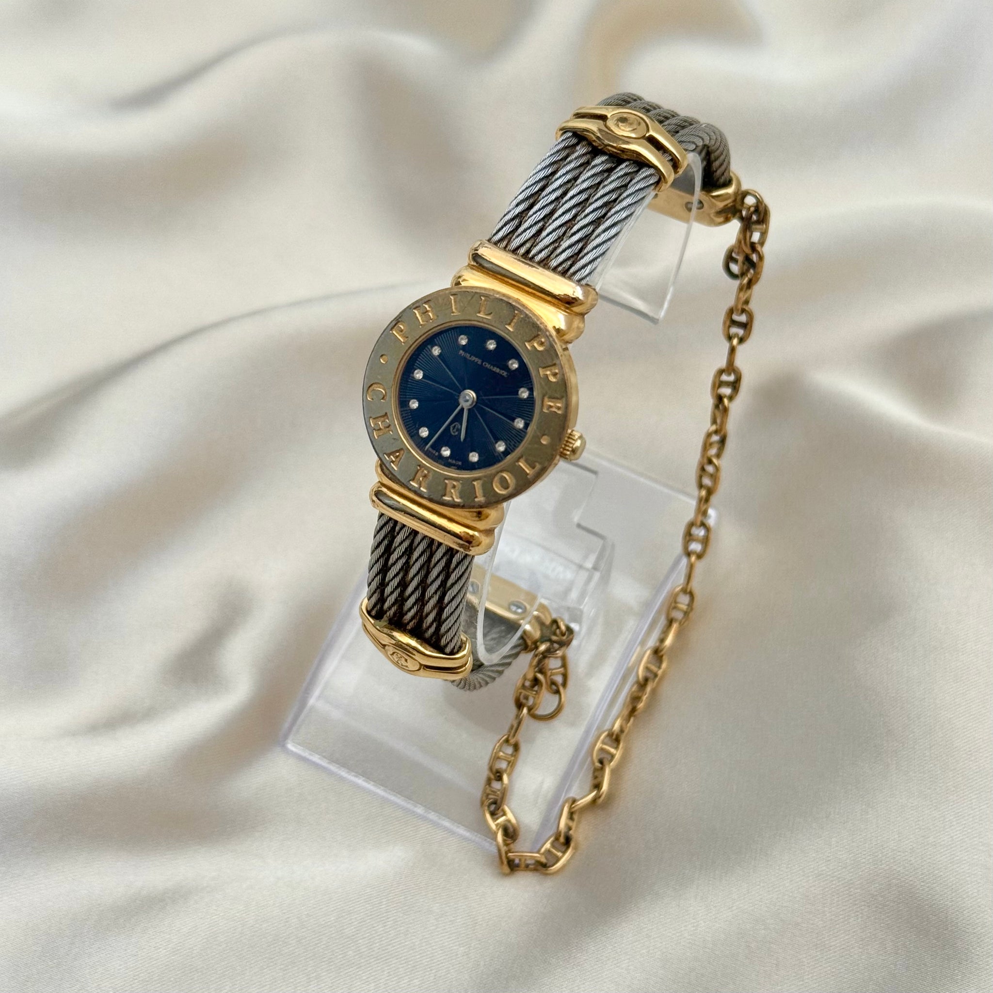 VINTAGE PHILIPPE CHARRIOL TWO-TONED DIAMOND WATCH – Panahon Designs