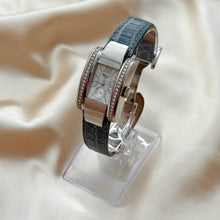 Load image into Gallery viewer, VINTAGE CHOPARD DIAMOND &amp; MOTHER-PEARL LEATHER WATCH

