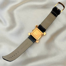 Load image into Gallery viewer, VINTAGE CELINE BLACK LEATHER WATCH
