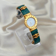 Load image into Gallery viewer, VINTAGE PHILIPPE CHARRIOL GREEN LEATHER WATCH
