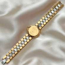 Load image into Gallery viewer, VINTAGE DIOR DIAMOND TWO-TONED WATCH
