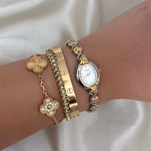 Load image into Gallery viewer, VINTAGE CARAVELLE BY BULOVA TWO-TONED WATCH
