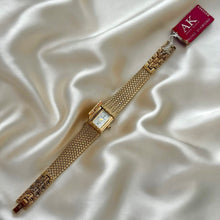 Load image into Gallery viewer, VINTAGE ANNE KLEIN DIAMOND HIDDEN DIAL WATCH
