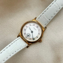 Load image into Gallery viewer, VINTAGE CELINE WHITE LEATHER WATCH
