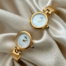 Load image into Gallery viewer, VINTAGE FENDI MOTHER-OF-PEARL CUFF WATCH

