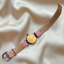Load image into Gallery viewer, VINTAGE CARTIER PINK LEATHER WATCH
