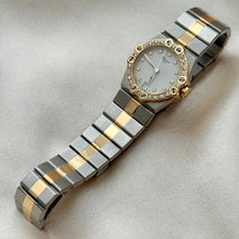 Load image into Gallery viewer, VINTAGE CHOPARD 18K SOLID GOLD &amp; DIAMONDS TWO-TONED WATCH
