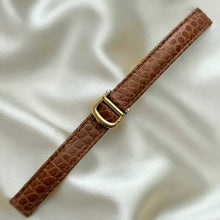 Load image into Gallery viewer, VINTAGE CARTIER BLACK LEATHER WATCH - WITH EXTRA STRAP
