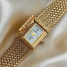 Load image into Gallery viewer, VINTAGE ANNE KLEIN DIAMOND HIDDEN DIAL WATCH
