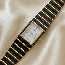 Load image into Gallery viewer, VINTAGE OMEGA ONYX WATCH
