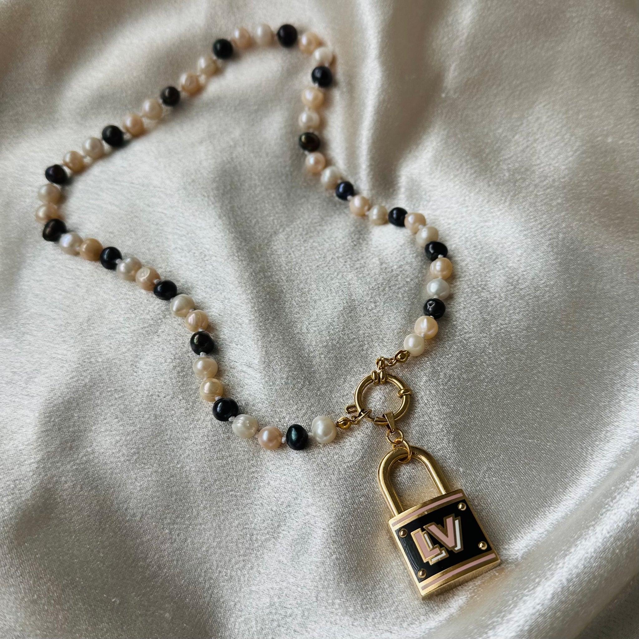 Louis Vuitton, Jewelry, Lv Lock Key W 2 Necklaces