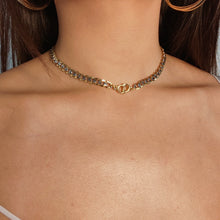 Load image into Gallery viewer, DIOR CD TWO-TONE CHOKER
